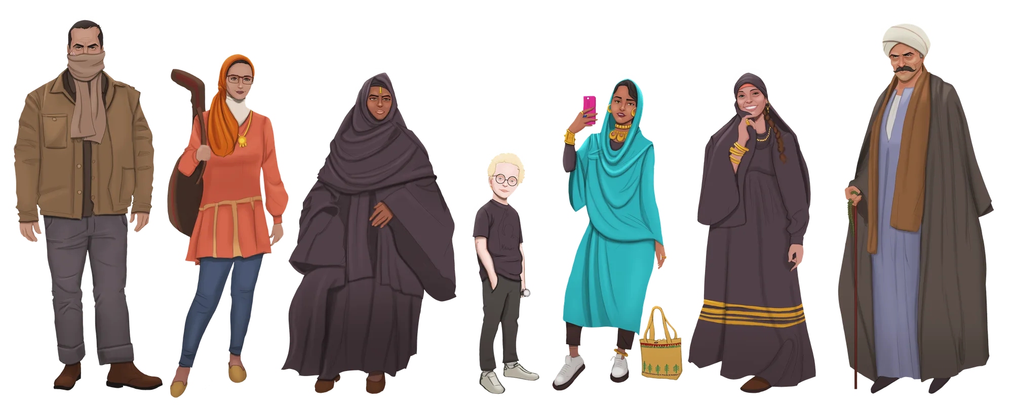 Character lineup
