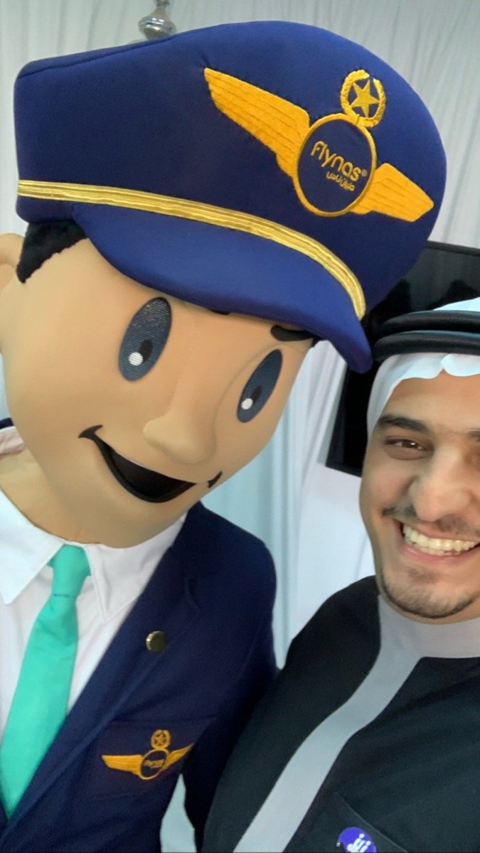Captain Firnas event mascot costume