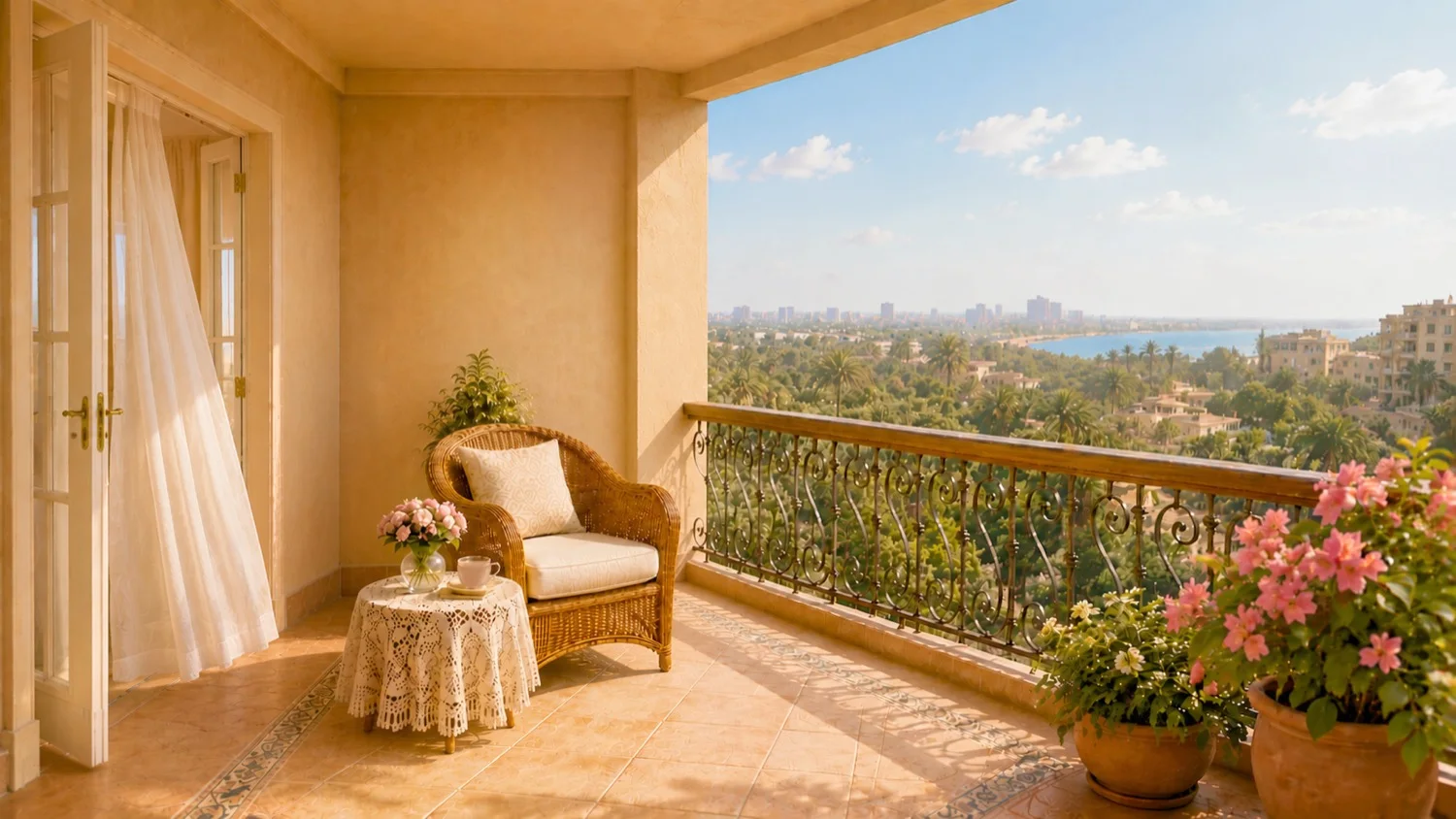 Cairo balcony location