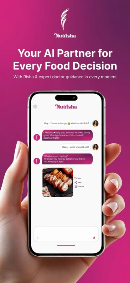 Nutrisha — your AI partner for every food decision