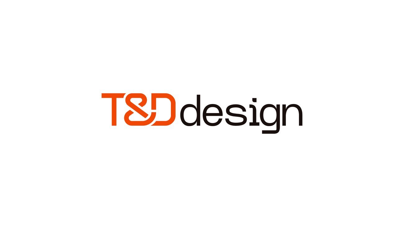 Selected direction — the T&D ampersand wordmark