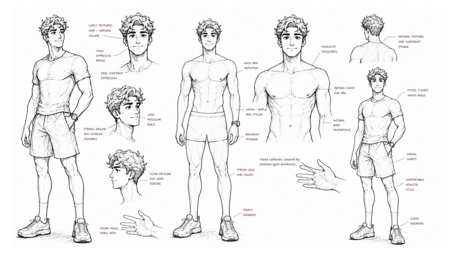 Community mascot — character model sheet