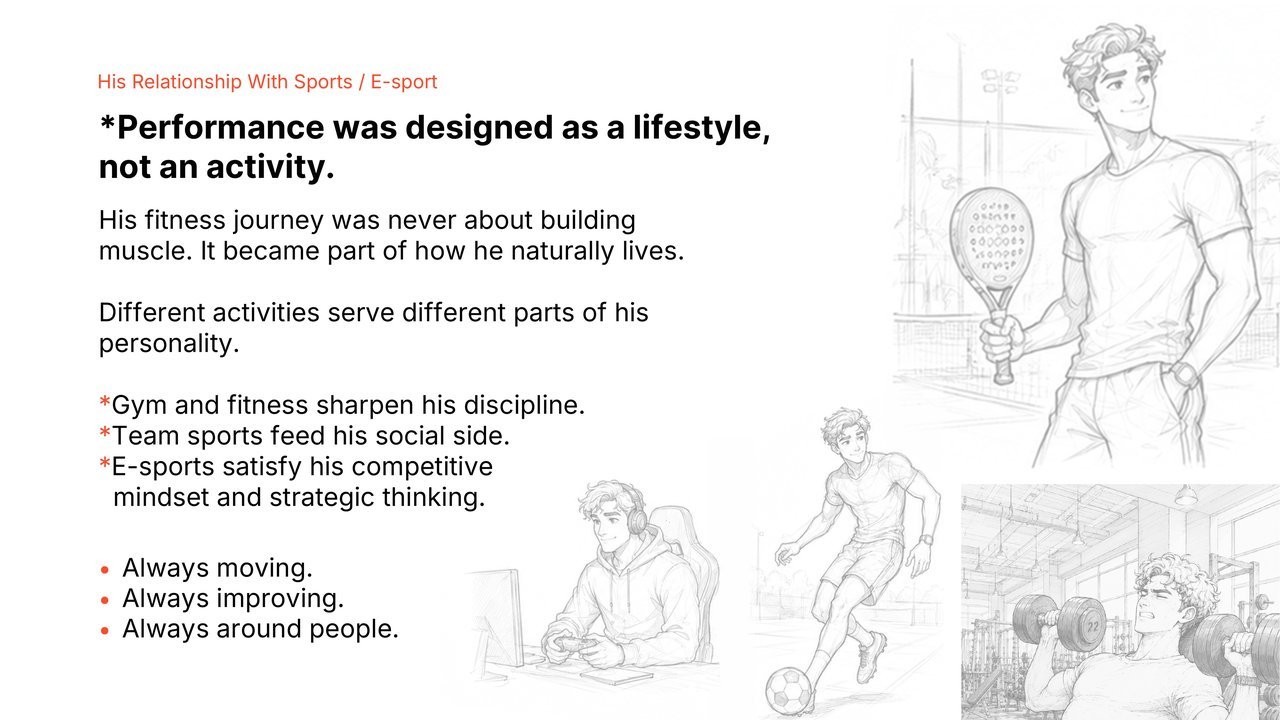 Sports & e-sport lifestyle