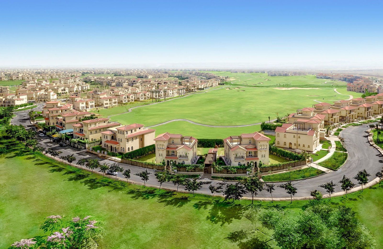 Madinaty Golf aerial photography